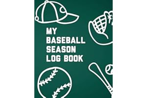 My Baseball Season Log Book: For Players Team Sport Coach's Focus