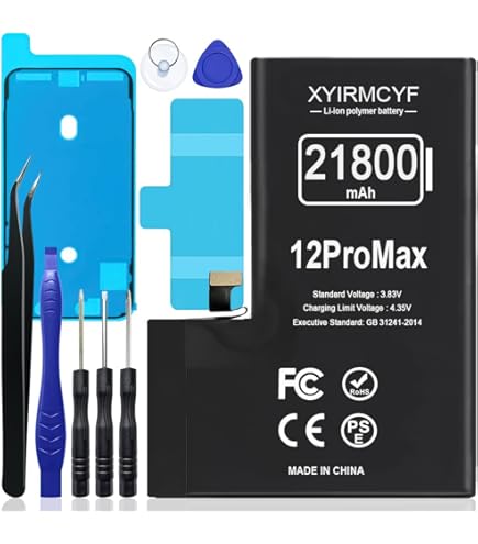 Amazon.com: XYIRMCYF 19900mAh Super Capacity Battery Compatible