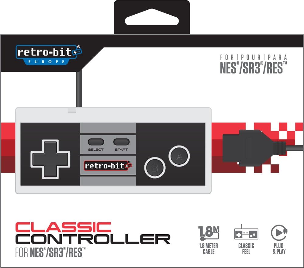 NES Classic Controller Retro-Bit Europe (Electronic Games)