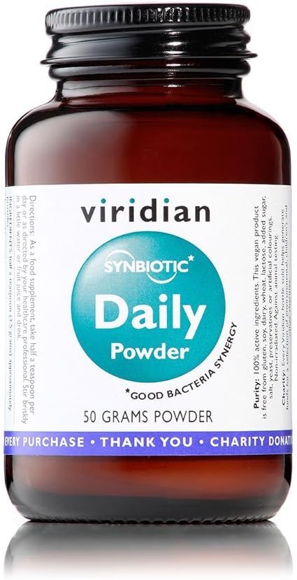 Viridian - Synerbio Daily Powder - 50g, 50 g (Pack of 1)