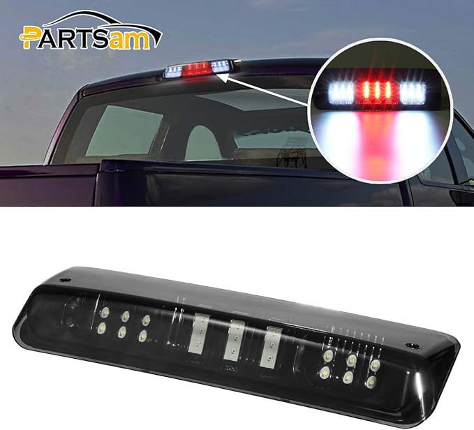Partsam High Mount Stop Light 3rd Third Brake Light