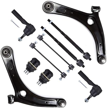 Front Lower Control Arm Inner Outer Tierod 2007-2014 Dodge Caliber Jeep Compass