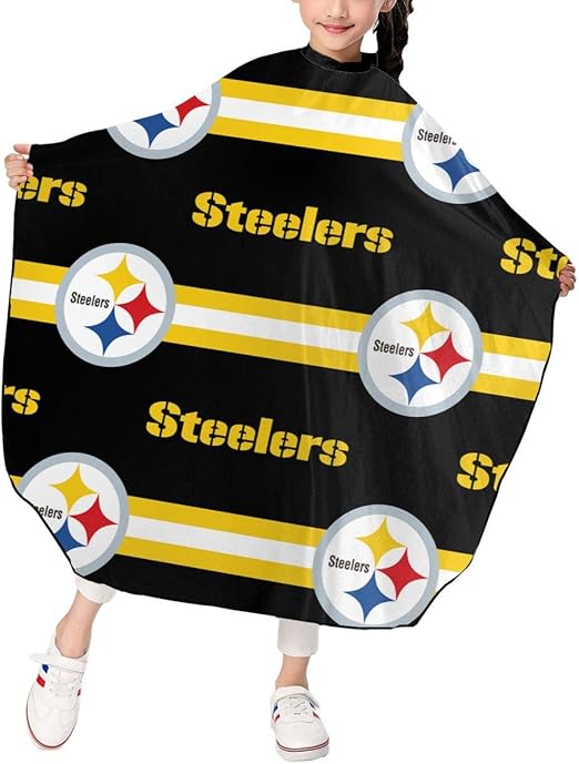 Amazon Com Sorcerer Design Kids Haircut Apron Pittsburgh Steelers