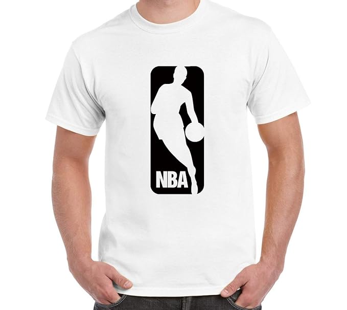 Buy Stylenew NBA Logo Printed T Shirts for Men (White, Large) at Amazon.in