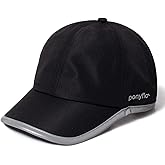 Ponyflo Kids Active Ponytail Hat Patented - Baseball Hat with Full Back Opening for Young Girls - UV Certified Protection