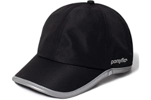 Ponyflo Kids Active Ponytail Hat - Ponytail Cap, Girls Baseball Hat, Full Back Opening, Cute Hats for Girls Ages 7-12 Years