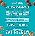 Enjoy Life Mini Double Chocolate Brownie Soft Baked Cookies, Nut Free Cookies, Vegan, Gluten Free, 6 Boxes (6 Snack Packs Each)