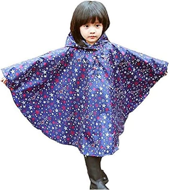 Poncho Antipioggia Bambino Con Cappuccio - Impermeabile Riutilizzabile, 4 Taglie, Design Carino - Foto 9