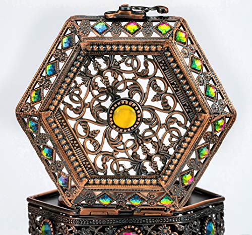 AM Regulator Electric Incense Burner - Oud Frankincense Resin Burner with Adjustable Timer & Storage Drawer
