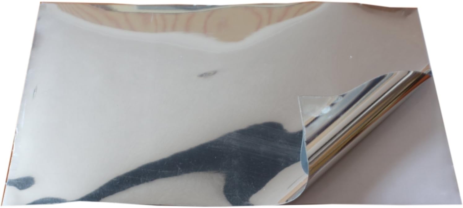 Self Adhesive Metallic Mirror Sheet 34*22cm Amazon.co.uk Kitchen & Home