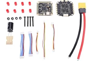 XUXHOU Flight Controller, 60A ESC Stack with Wireless Firmware Update and CNC Heatsink for SpeedyBee Plastic RC Drone