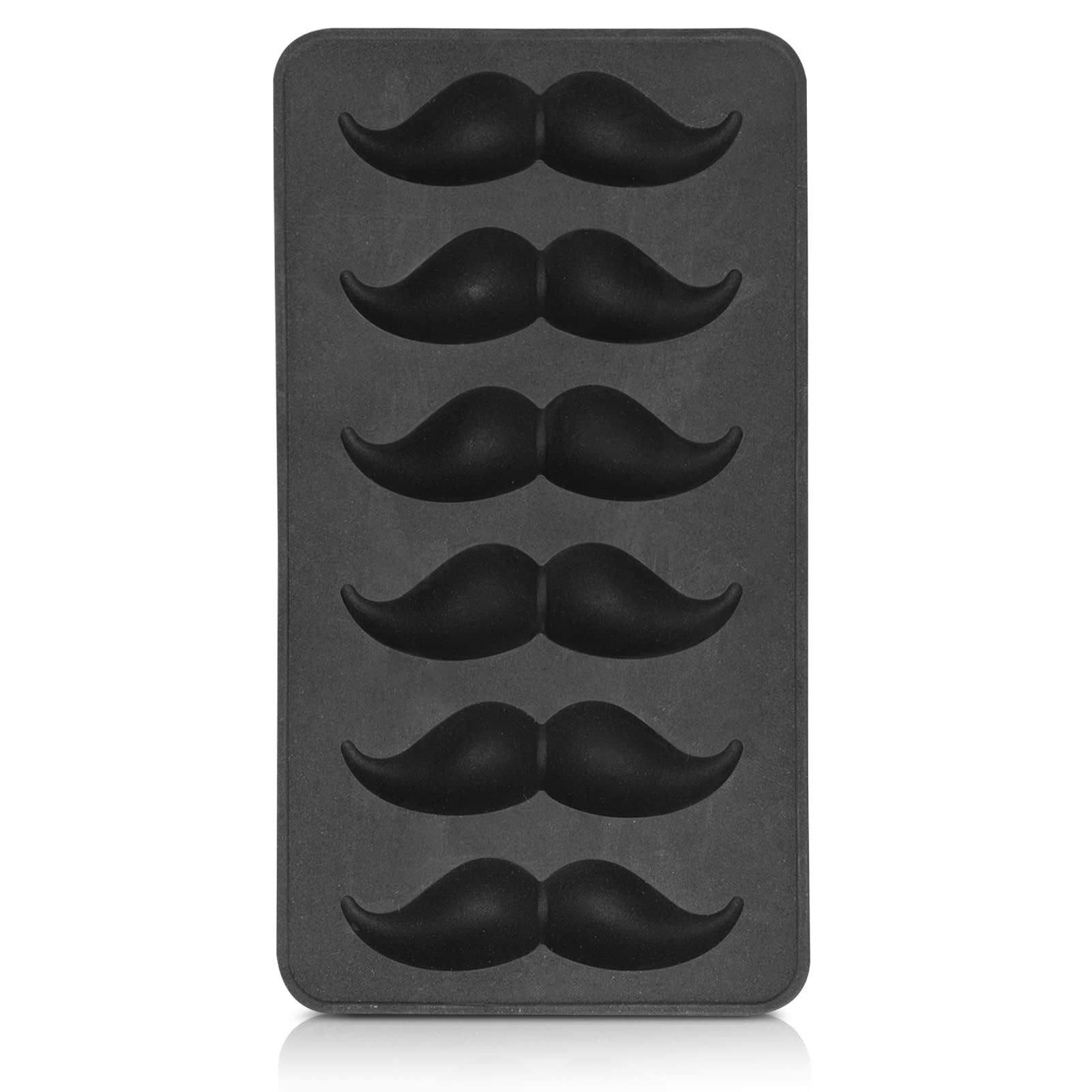 Mustache Beard Silicone Mold,6 Cavities 3D Mustache Beard Silicone Mold for Fondant Chocolate Candy Gum Paste Mini Bow Ties Beard Silicone Mold for Cake Decoration