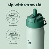 BOTTLE BOTTLE Insulated Stainless Steel Water Bottle 700ml with Storage Lid view 3