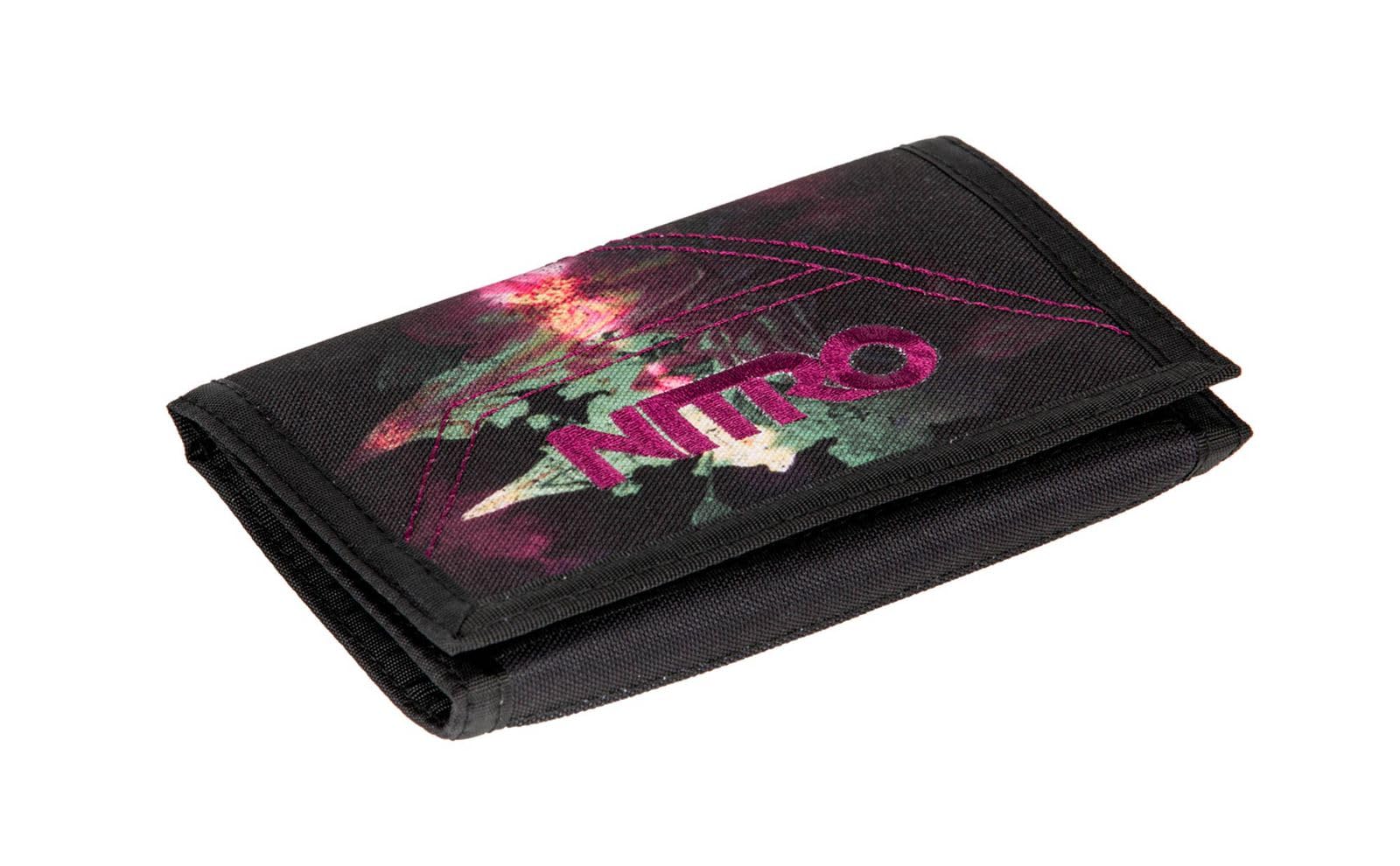 Nitro Wallet, Geldbörse, Geldbeutel, Portemonnaie, Münzbörse, Black Rose, 10 x 14 x 1 cm, 1131-878000_1972, 60 g
