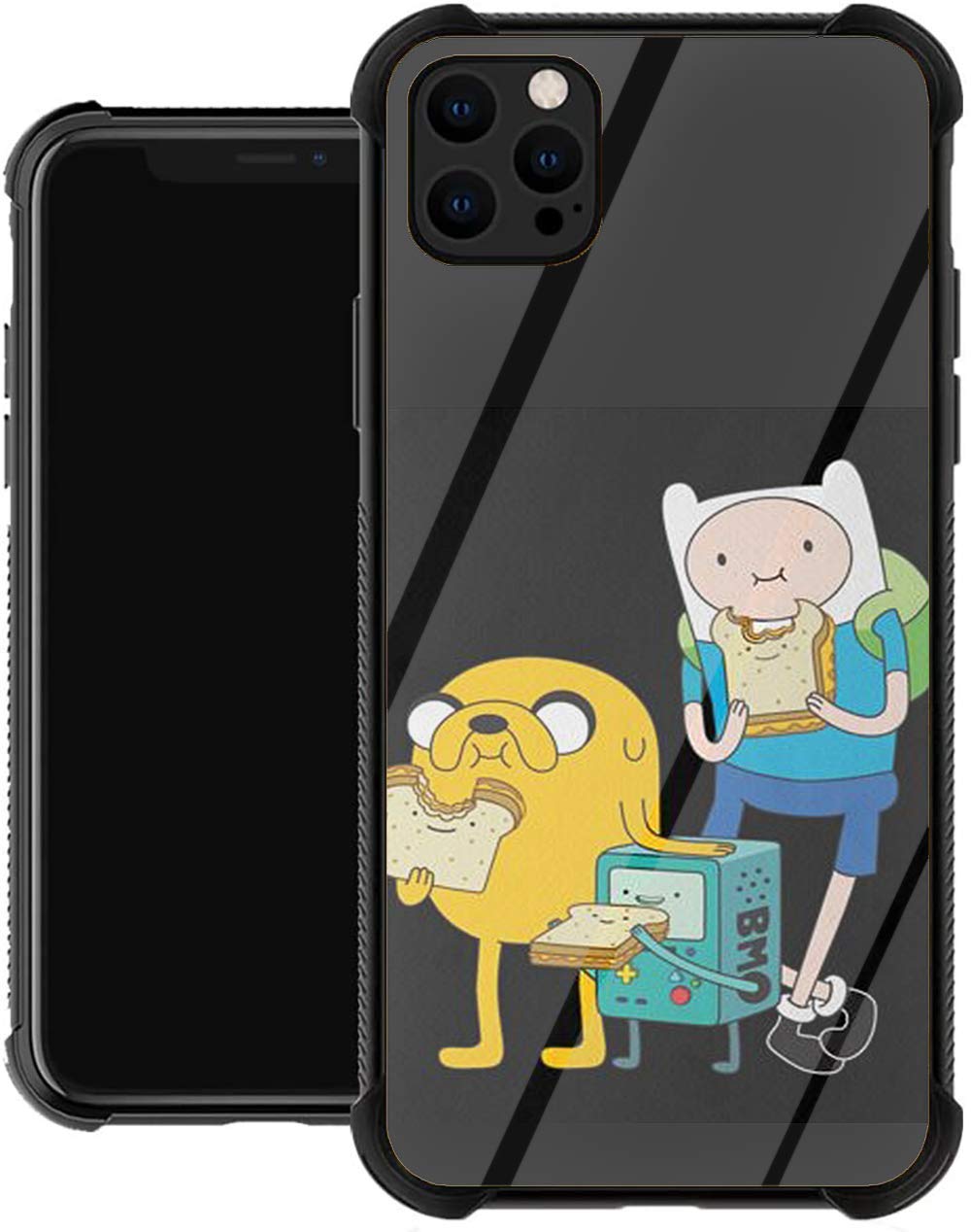 Adventure Cute Game Time Gameboy Adventuretime Gamer Life BMO Glass Phone Case Cover for iPhone 12/1
