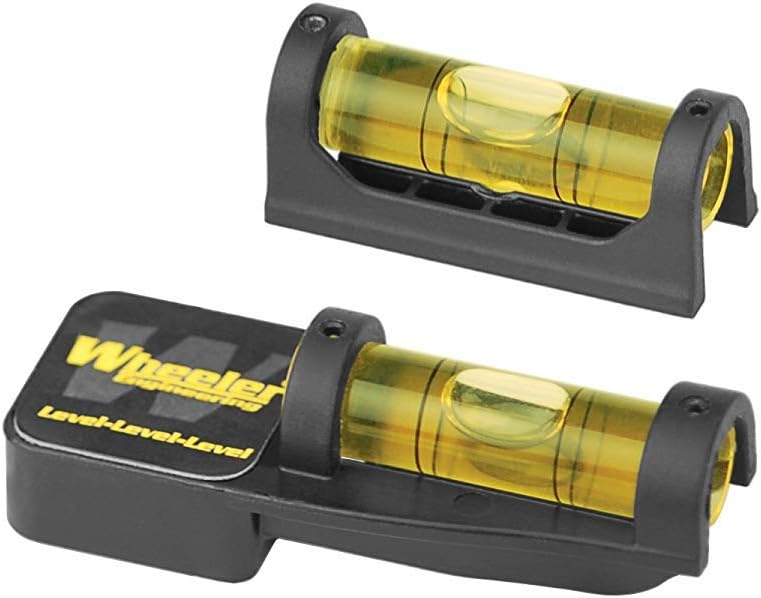 Wheeler Engineering Level Level Level Scope Mounting Leveling Tool with Magnetic Base and Adaptable Design for Scope Mounting, Gunsmithing and Maintenance (2-Pack)