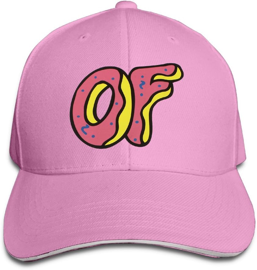 Doisybob Unisex Odd Future Logo Adjustable Snapback Baseball Cap Ash One Size