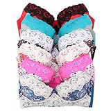 Youmita Lace Edge 6 Pack B,c, D and Dd Cup Bra