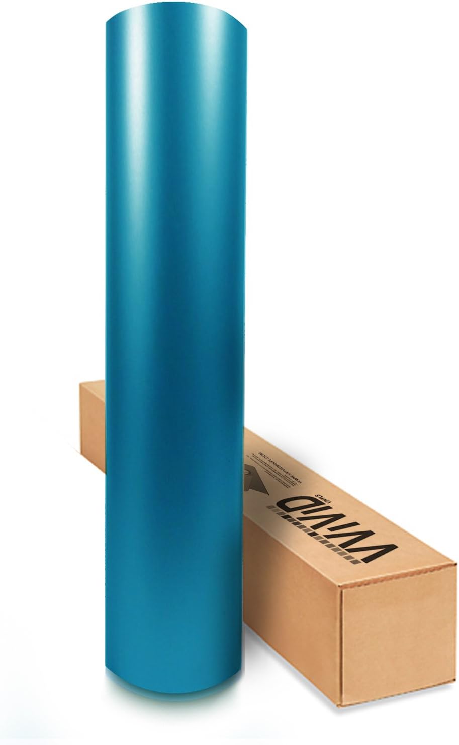 Matte Balloon Blue 5ft x 50ft Cast Vinyl Wrap Roll Film Decal Sticker for Car Bike Boat Interior Exterior Air Free Channel Technology VViViD USA