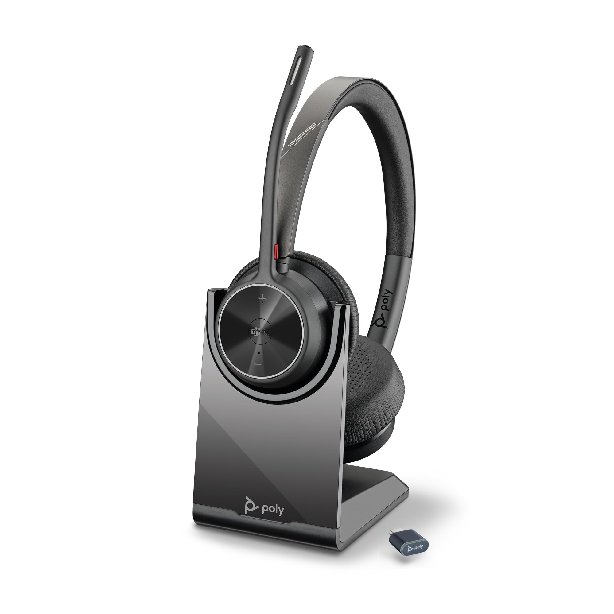 Poly Voyager 4320 UC Wireless Headset & Charge