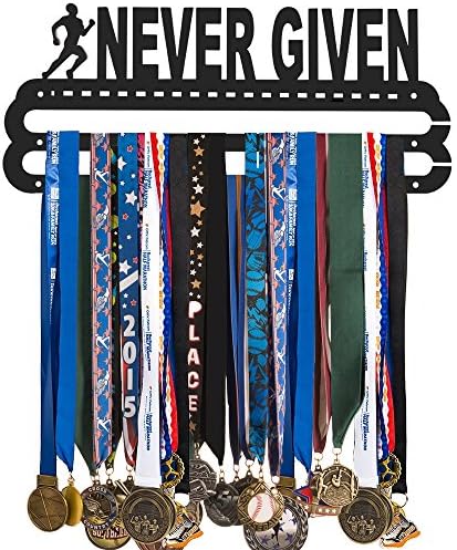 Muses Poem Sport Medal Display Running Race Medal Holder / Hanger (Type 3, Large)