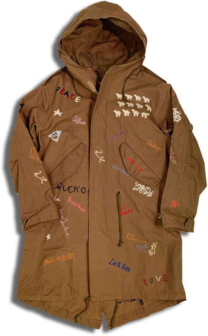 Hosu Hand Embroidery Mods Coat ホス 手刺繍 モッズコート 2色4サイズ コート ジャケット 通販 Amazon