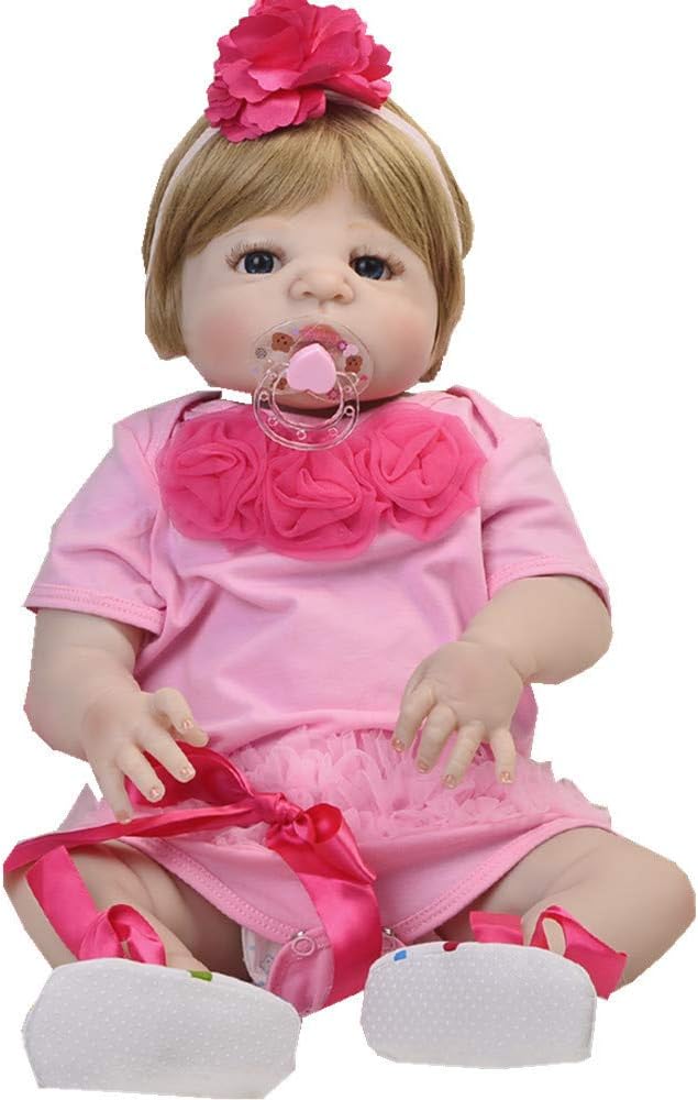 Prezzo WYCD Bambola Rinata Realistico Vinyl Molle del Simulazione Silicone Reborn Baby Doll 22pollici 57Centimetri Bambino Bambola Ragazza Offerte