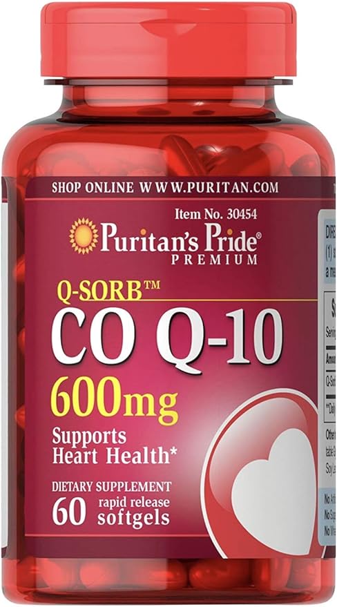 Amazon ピューリタンズプライド Puritan S Pride Co Q 10 600 Mg ソフトジェル Puritans Pride コエンザイムq10