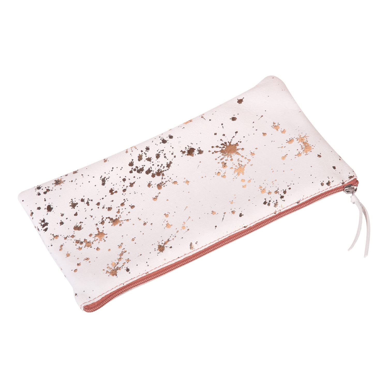 Clairefontaine Cosmicuir Pencil Cases, 22 cm, Brown (Rame) โ image 1