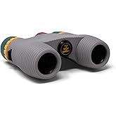 Nocs Provisions Standard Issue 8x25 Waterproof Binoculars, 8X Magnification, Bak4 Prism, Wide View Multi-Coated Lenses for Bird Watching, Hiking & Backpacking - Alpaca Purple