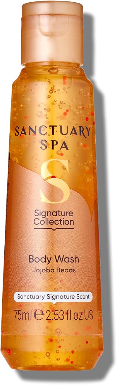 Sanctuary Spa Signature Collection Jojoba Beads Body Wash 75ml Vegan Cruelty