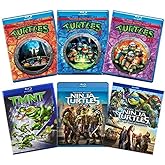 The Teenage Mutant Ninja Turtles 6-Movie Anthology Blu-ray Collection: TMNT (1990) / TMNT II: Secret of the Ooze (1991) / TMNT 3 (1993) / TMNT (2007) / TMNT (2014) / TMNT: Out of the Shadows (2016)