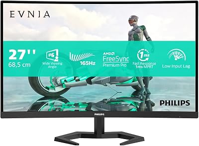 Philips Evnia 27M1N3200ZS 27" FHD 165Hz IPS 1ms Gaming Monitor FreeSync Premium