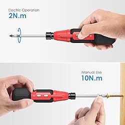 AMIR Cordless Power Screwdriver, Rechargeable