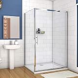 Xinyang 1200x800mm Sliding Shower Enclosure 5mm Safety Glass Bathroom Cubicle view 1