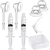 Gipizi Inverted Nipple Corrector, Flat Nipple Suckers Aspirator Corrector