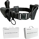 ZGJINLONG Tactical Utility Belt,Versatile Police Security Guard Military Modular Equipment System Molded Duty Belt