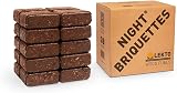 Lekto Woodfuels Night Briquettes 20kg 20 Bricks Up to 8 Hour Burn view 6