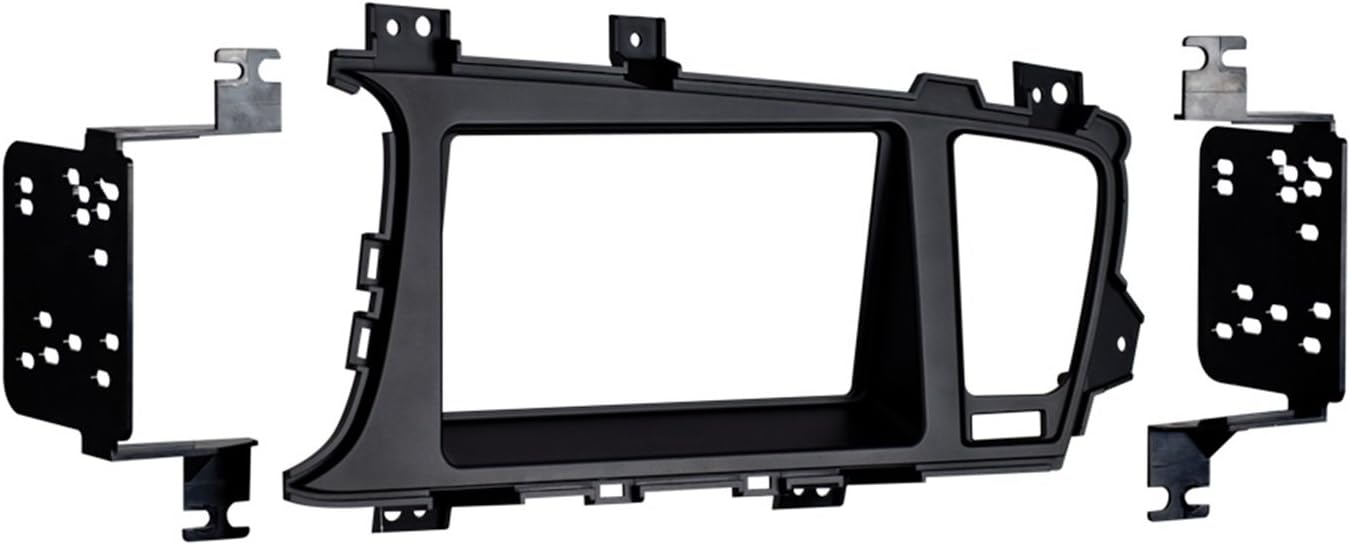 Metra 95-7345B Double DIN Dash Fitment Kit for Kia Optima 2011-UP (Black)