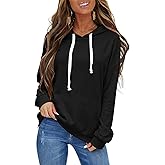EasyGala Womens Casual Lightweight Hoodies Drawstring Long Sleeve Sweatshirt Loose Pullover Top Trendy Fall Clothes 2026