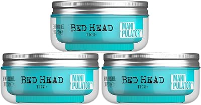 TIGI Bed Head Manipulator Styling Cream 2 oz - Pack of 3 - Unisex Fiber Paste