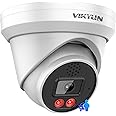 VIKYLIN 6MP IP PoE Camera Compatible with Hikvision, Outdoor Security PoE Camera with Motion Detection 2.0, Tripwire, Area De