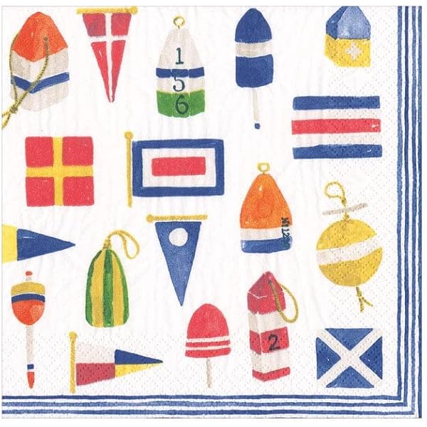 Caspari Limoncello Par Catherine Weisz Serviettes De Table En