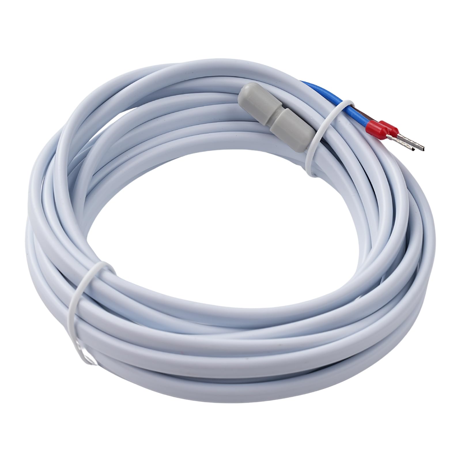 DEWIN Floor Temperature Sensor, Underfloor Heating Floor Probe Underfloor Heating Thermostat Accessory Floor Temperature Sensor Probe Cable 3 Meters