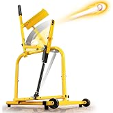 PRO Baseball Pitching Machines with Dual-Wheel, Adjustable 11 Angles | 4 Speed Setting Softball Pitching Machine,No Electricity Needed Pitching Machine for Fielding,Batting,Catching Practice