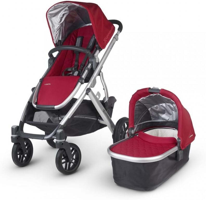 Uppababy Vista paseo y capazo P rojo Denny Red Amazon.es Bebé