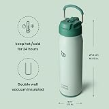 BOTTLE BOTTLE Insulated Stainless Steel Water Bottle 700ml with Storage Lid view 5