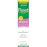 Fleet Laxative Bisacodyl Enema for Adult Constipation, 1.25 fl oz, 1 Bottle