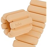 Bala Bangles Wrist & Ankle Weights - Adjustable Weighted Bands for Women & Men - Soft Silicone Arm & Leg Weights for Pilates, Yoga, Walking, Barre, Home Workout & Strength Training Exercise
