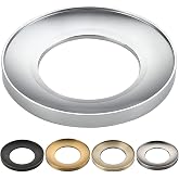 ROLYA Solid Metal Bathroom Basin Mounting Ring for Glass Vessel Sink Chrome
